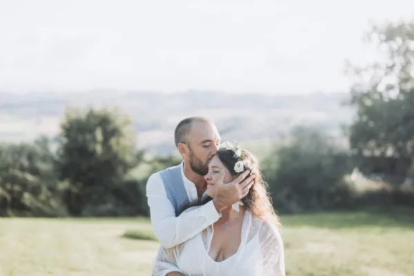Préparatifs de la mariée - photographe Béarn