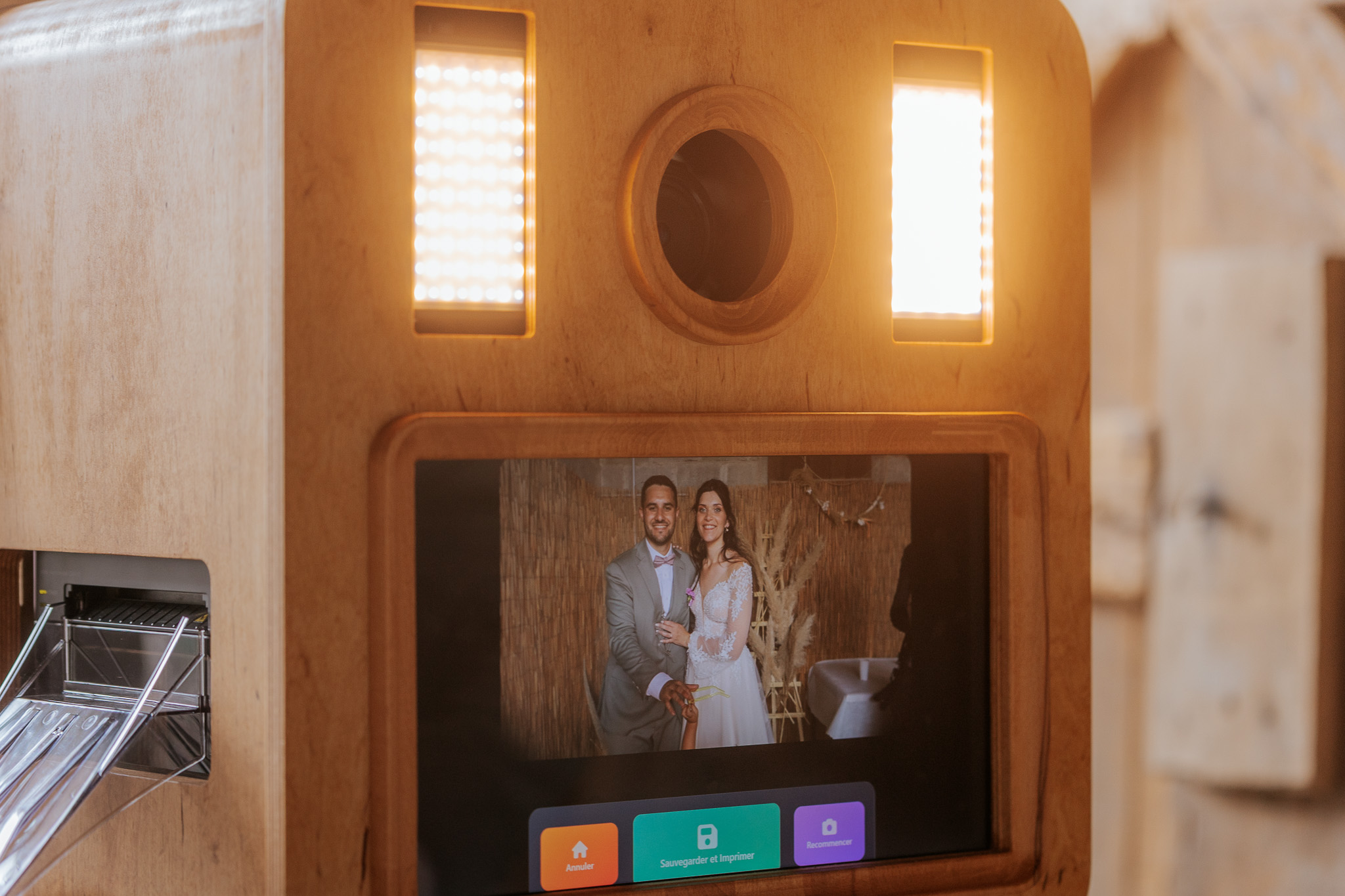 Location photobooth Pau - Animation mariage professionnelle