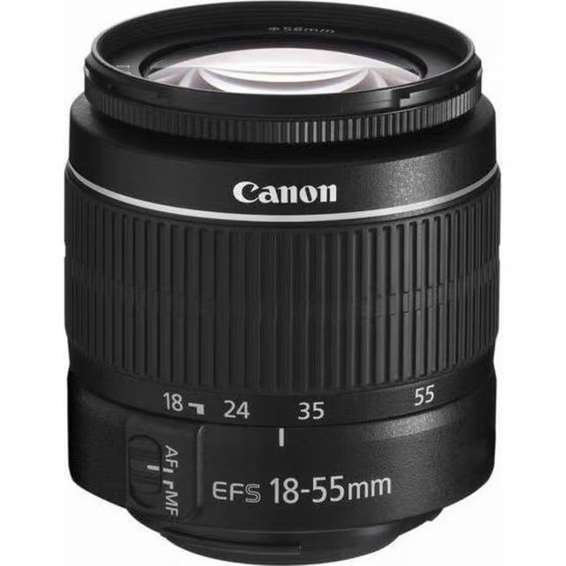 Objectif Canon EF-S 18-55 mm, zoom polyvalent idéal pour débuter en photographie portrait, paysage et photo du quotidien