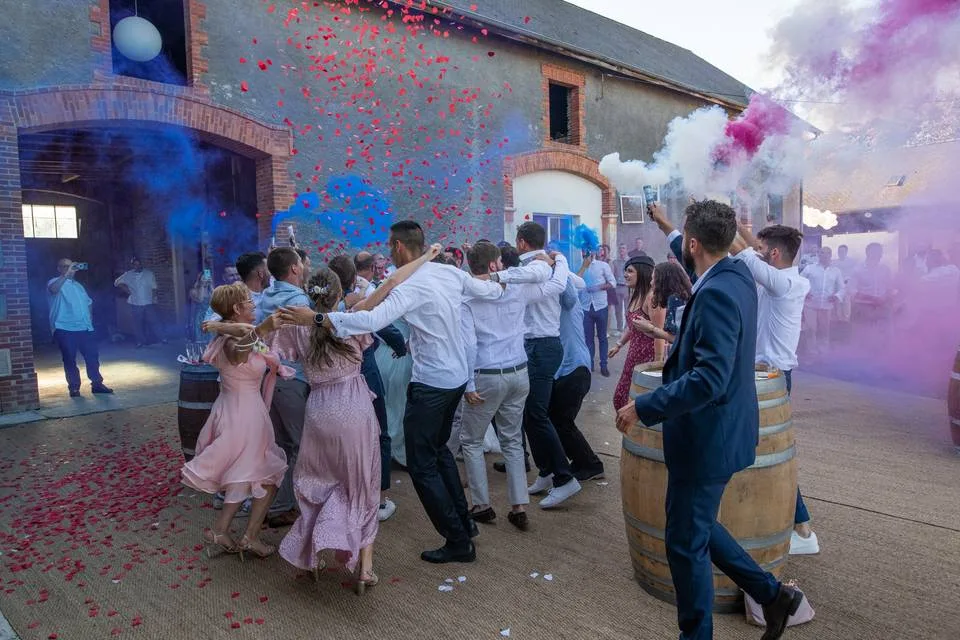 Vue sur cour - Domaine de Bourdale-Dufau Lieu de réception