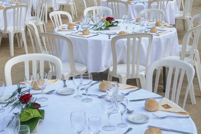 La cour principale - Domaine du Cinquau Lieu de réception